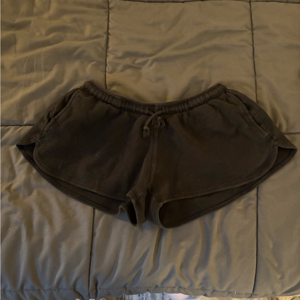 Women's Black Casual Shorts
